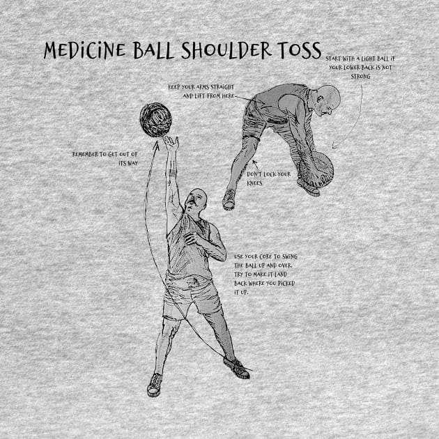 Medicine Ball Shoulder Toss by DiPEGO NOW ENTERTAiNMENT